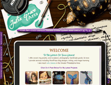 Tablet Screenshot of juliagracearts.com